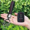 Keychain Silicone Car Key Case for Toyota Alpard Vellfire HV Noah Voxy Esquire Sienta 4 Buttons Smart Remote Fob Protector Cover