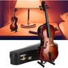 Cello, Miniature Wooden Cello Model Tiny Violin Mini Violin Clear And Distinct Exquisite for Your Children, Friends, Parents And Lover