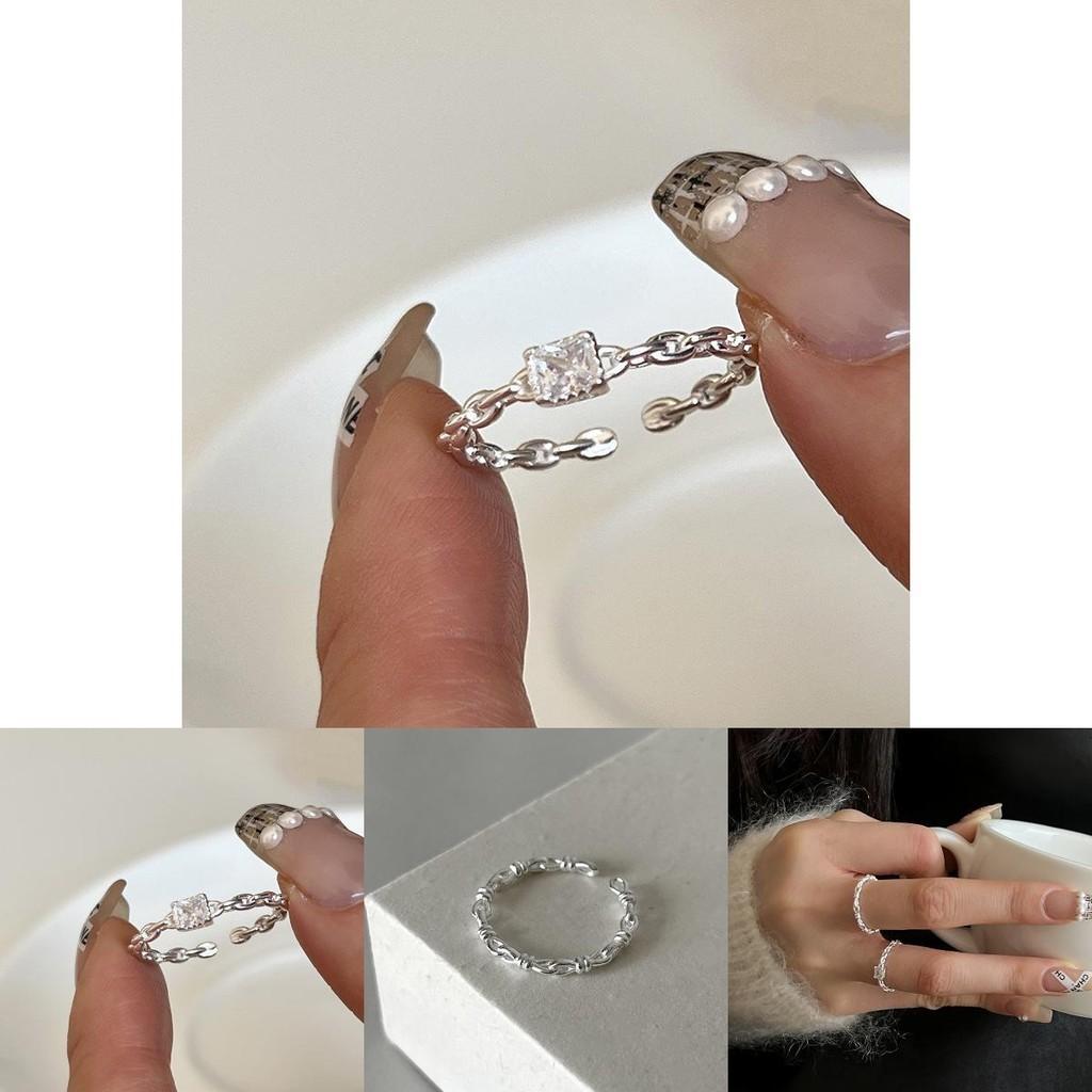 Ring Copper Elegant For Women With Open Adjustable Style Featuring Chic Design Geometric