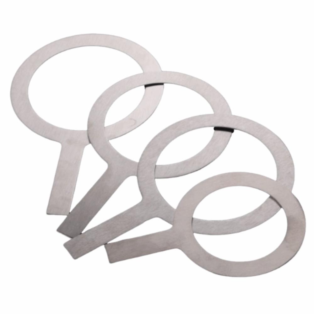 

4Pcs 50/90/95/98 Calibre Milk Tea Cup Rings Rust-proof Stainless Steel Gaskets Coffee 4Pcs