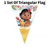 Party Supplies Moana Set Plates Napkins Cutlery Kids Holiday Decorations