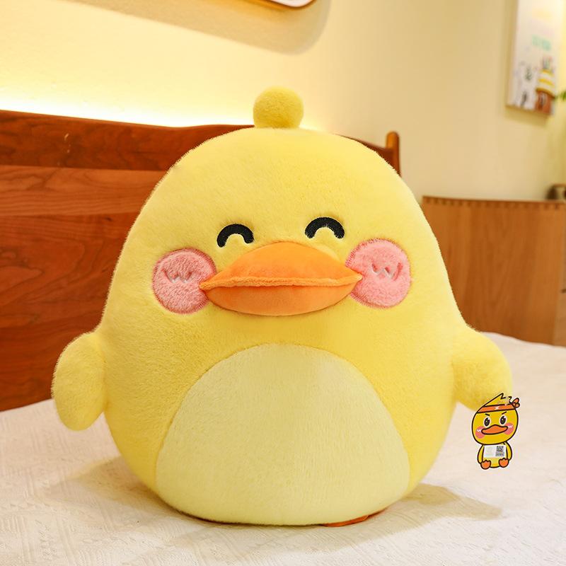 

Полноценная жизненная сила Утка Плюшевая игрушка Модная Удобная Милая Подарок для девочки Подушка для бросания Happy,15cm/5.91in