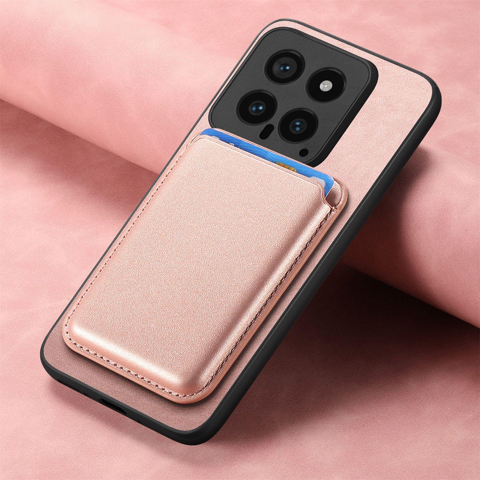 

Xiaomi Mi 15pro Mobile Phone Case Is All-inclusive Plain Leather Note14 Magnetic Card Bag, Simple Redmi K80 Protective Case. Redmi Turbo4