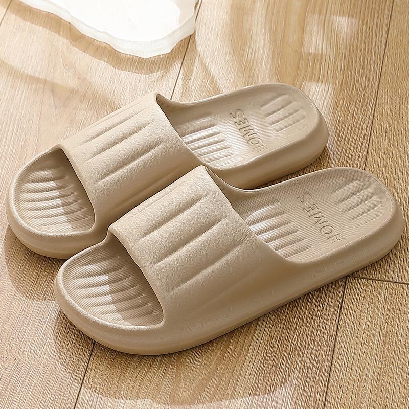 Thick Sole Slippers Men Women Soft Bottom Indoor Home Slides Sandals Light Beach Shoes For Men Platform Slippers Flip Flops