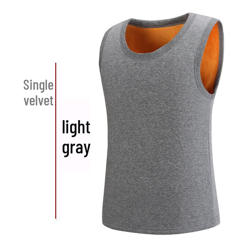 Men's Fleece-Lined Thermal Vest: Super Soft, Thickened Warmth for Autumn & Winter