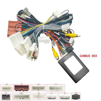 Car Audio 16Pin Wiring Harness Cable + Cabus Box For Mazda Atenza CX-4 2017-2019