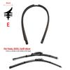 Car Wiper Rubber Strips Refill Wiper Blade Replacement Parts All Types Seasons Windshield Wiper Blades Blade Soft Car Accessorie
