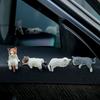 Cats Fingurine Computer Monitor Decors Mini Dog Kitties Screen TV Decorations Personality Car Accessories Mascots Craft