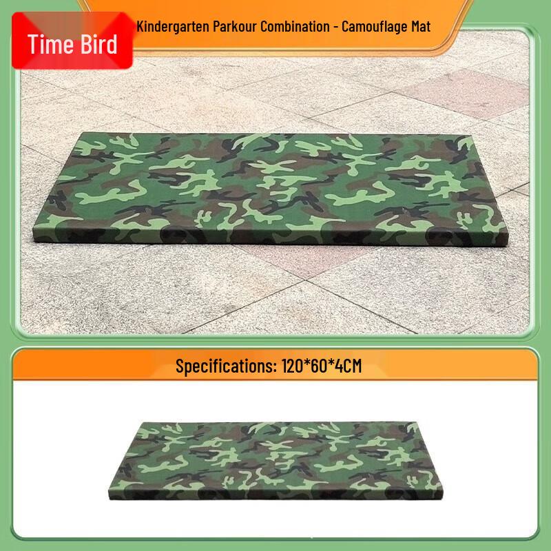 Children s Military Camouflage Obstacle Course & Parkour Training Equipment