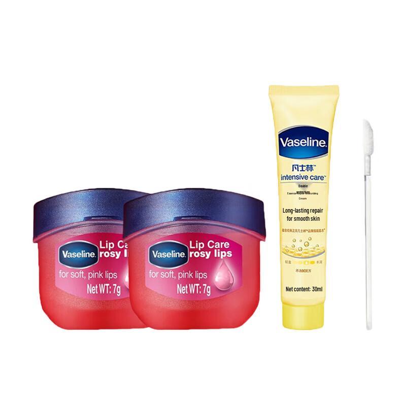 Подарочный набор Vaseline Rosy Lip Therapy