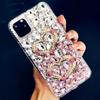 Glitter Bling Rhinestone Phone Case For OPPO Reno 16 15 Pro Max 15F 15C Crystal Diamond Heart Design Cover