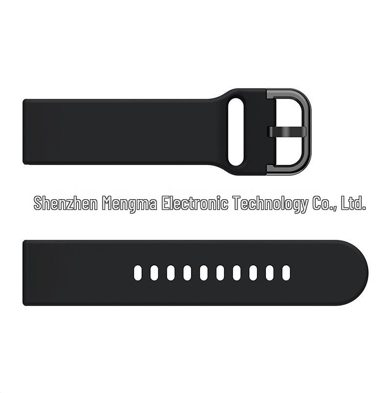 Samsung Galaxy Active2 Silicone Watch Band, Compatible with 20/22mm Watches, Including Huawei GT5.