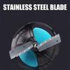 6 Inch Steel Ice Auger Replacement Blades Corrosion Resistant Ice Auger for Efficient Drilling & Long Lasting Sharpness