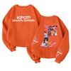 Children's Fashionable Lightweight Long-sleeved Round Neck Pullover With Pockets Printed Pullover