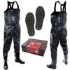 [Dress] Felt Spike Waders, Chest High, AIRBORNE XXL, Felt Spike, Height 180-185cm, Boots 28-28.5cm, Airborne Black, 2XL