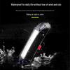 USB Rechargeable Waterproof Bicycle Taillight Warning Light