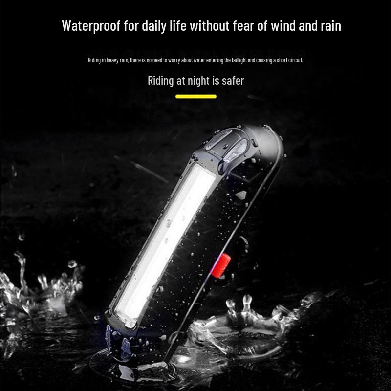 USB Rechargeable Waterproof Bicycle Taillight Warning Light