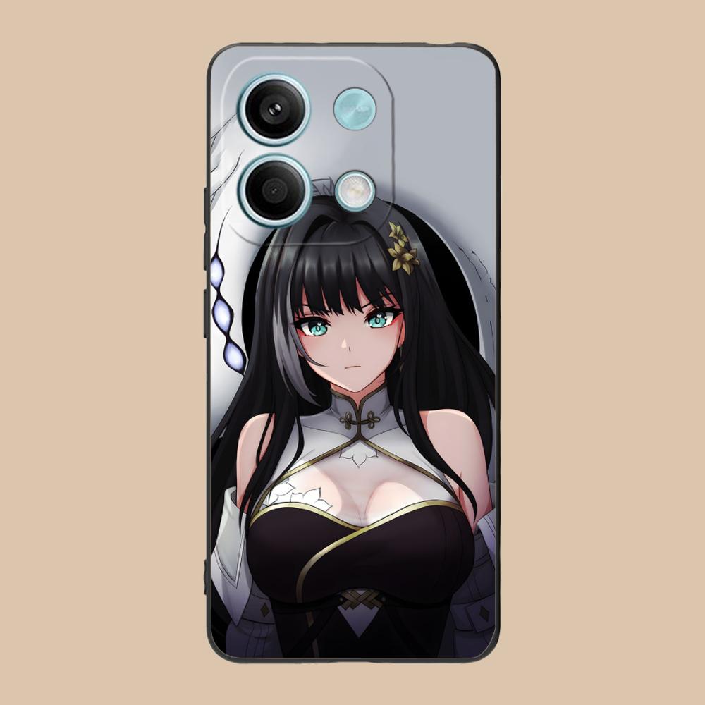 Wuthering Waves Baizhi Phone Case for Xiaomi 15 14 13 12 Mi 11 T Ultra Lite Pro S X 5G Soft TPU Shockproof Cover