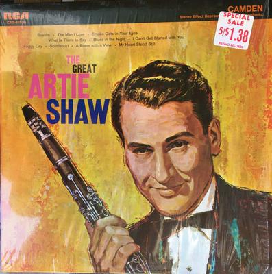 LP Record ARTIE SHAW  The Great Artie Shaw CAS465E RCA Camden US Jazz Used