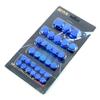 30Pcs/set Motorcycle Nut Cover Modification Screw Plating Caps for Car Motor Scooters Electric Nut Cover 0.8/1/1.2/1.4cm 8Colors