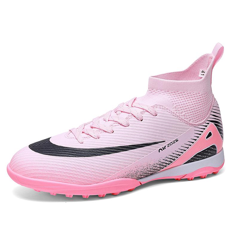 Mens Football Shoes Long Spikes Training Match Soccer Shoes Professional Original Society Football Boot for Man