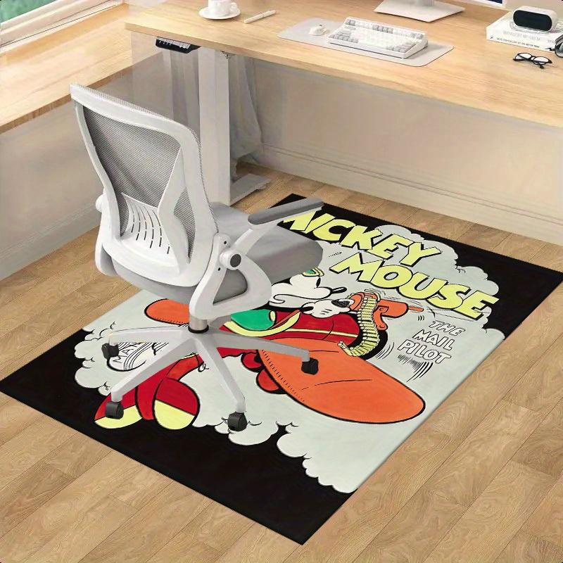 

1pc, Mickey Mouse Mail Pilot Office Desk Chair Mat Rug Outdoor Home Decor GiftP093 60cm by 90cm