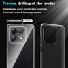 For Xiaomi 14T Case Anti-Fingerprint Crystal Clear TPU Phone Cover