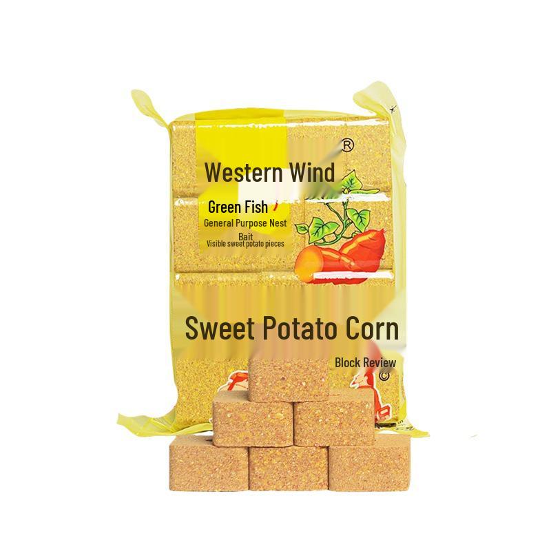 Western-Style Brined Sweet Potato Corn Cubes for Carp Fishing Bait