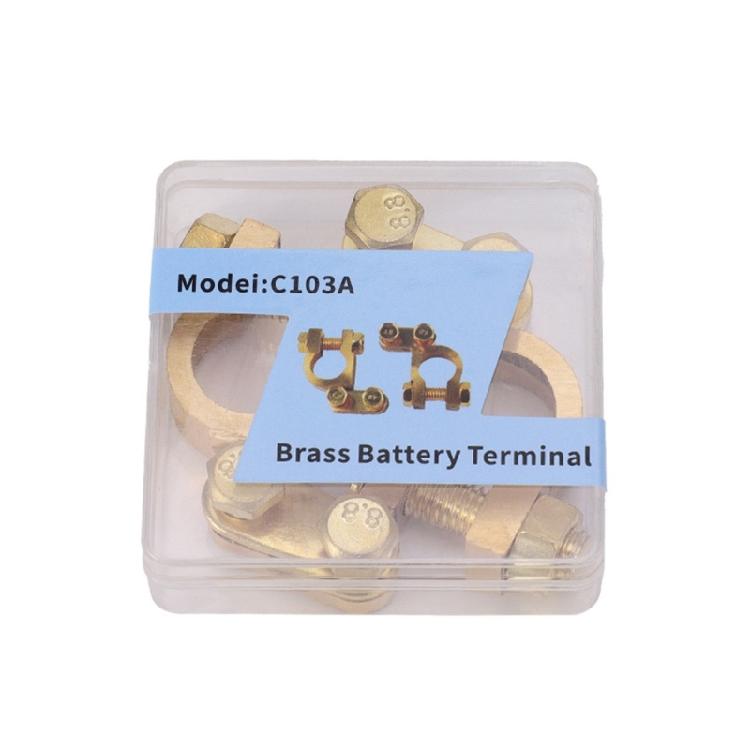 Anti-Rust Thick Copper Battery Terminal For Better Conductivity And Long Lasting Functionality Increased Load Capacity