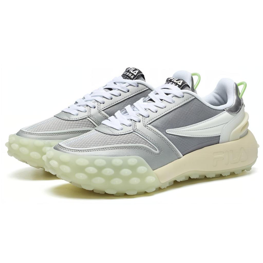 New FILA Gara Low Top Casual Shoes Women's Silver Gray F12W213111FSW