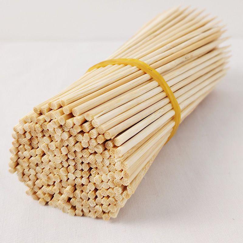 ZISIZ Disposable Bamboo Barbecue Skewers