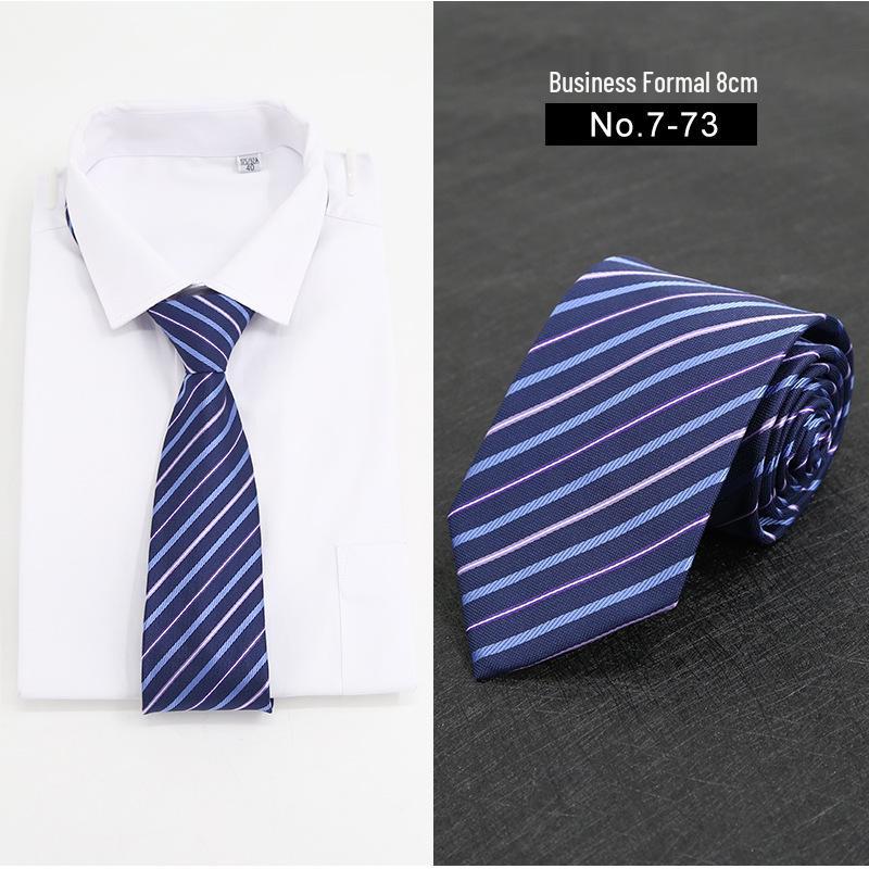 Men's Formal Business Casual Solid or Striped Tie