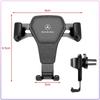 KOUG1 1Pcs Car Badge Phone Holder Bracket Air Clip Mount Stand Caps For Mercedes Benz AMG W205 W218 W177 V177 W176 W169 A B C E