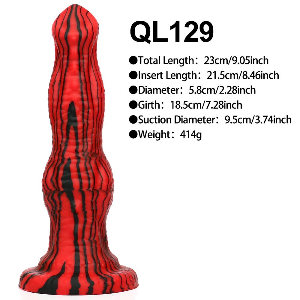 MoDi Zvířecí dildo Velký penis Silikonové Monstrum Falus Anální Kolík Kolík do Zadku Ženský Masturbátor Sexuální Hračky pro Ženy Prostata