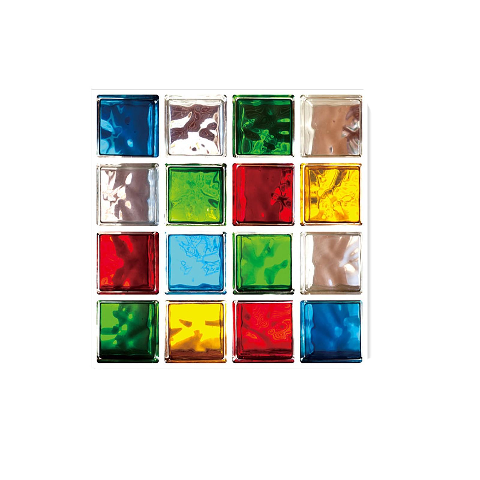 

10Pcs Multi Tile Sticker DIY Transfer Kitchen Bathroom Various Colours