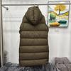 Womens Long Winter Down Coat With Hood Thick Warm Duck Jacket Oversized Loose Fit Daily Wear