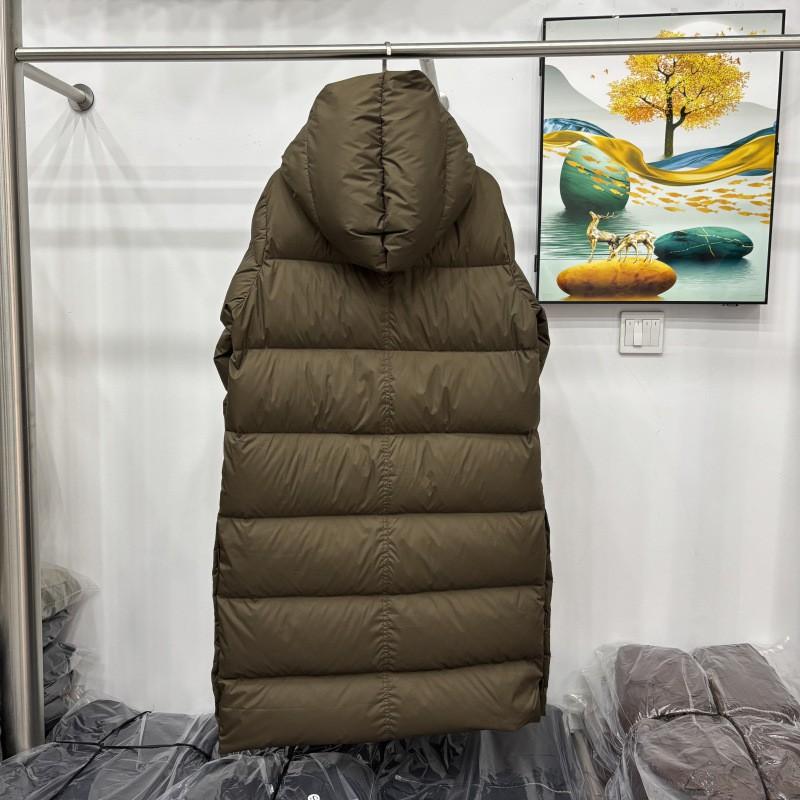 Womens Long Winter Down Coat With Hood Thick Warm Duck Jacket Oversized Loose Fit Daily Wear