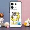 Cute Pug Dog Case For Xiaomi Redmi Note 14 9 10 11 12 13 15 Pro Plus Redmi 15 15C 10C 12C 13C 14C Cover