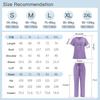 Nursing Uniforms Scrub Set Nurse Top and Pants