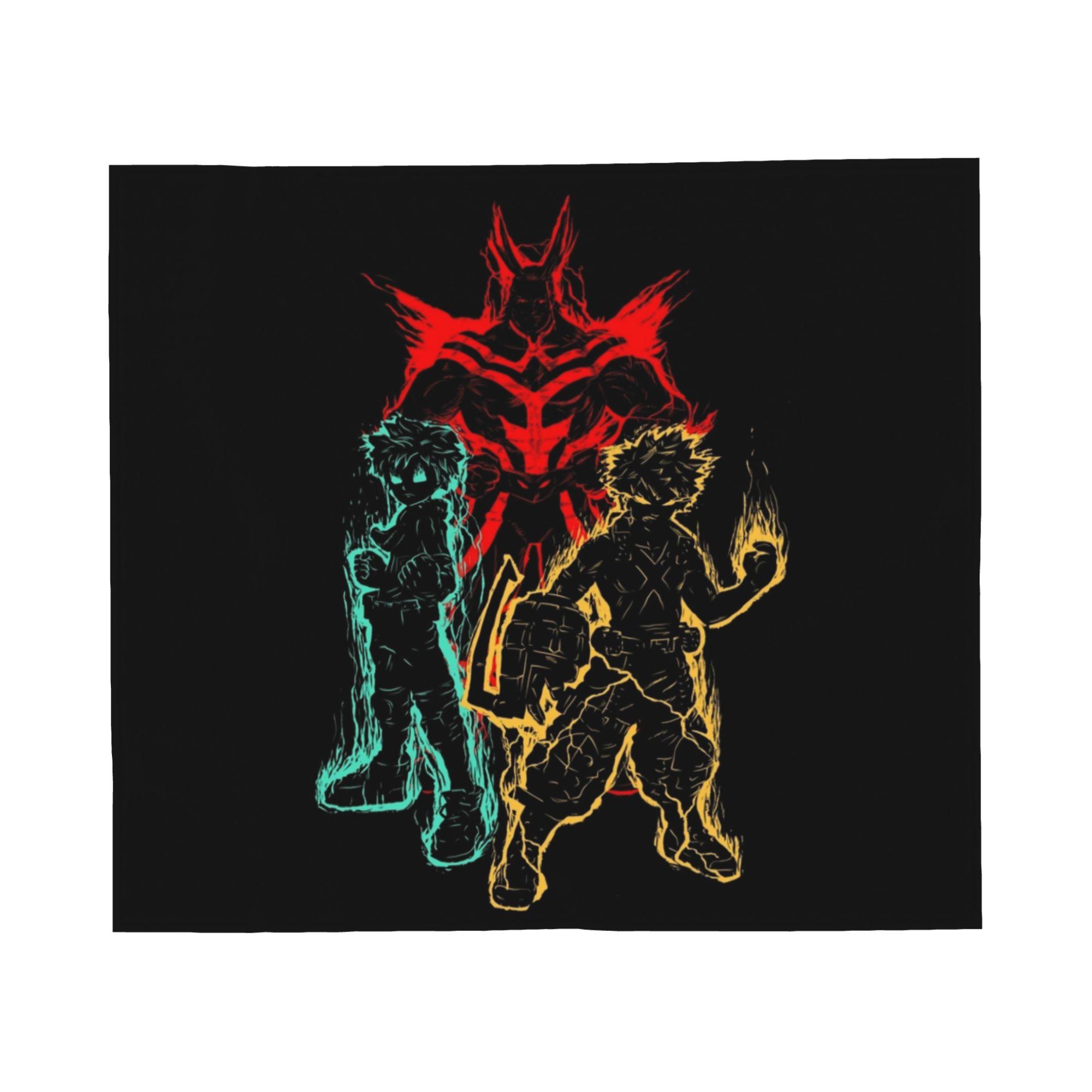 Toga My Hero Academia Blanket Flannel Printed Boku No Hero Academia Anime Super Soft Throw Blanket for Home Car Bedspread 30x40in