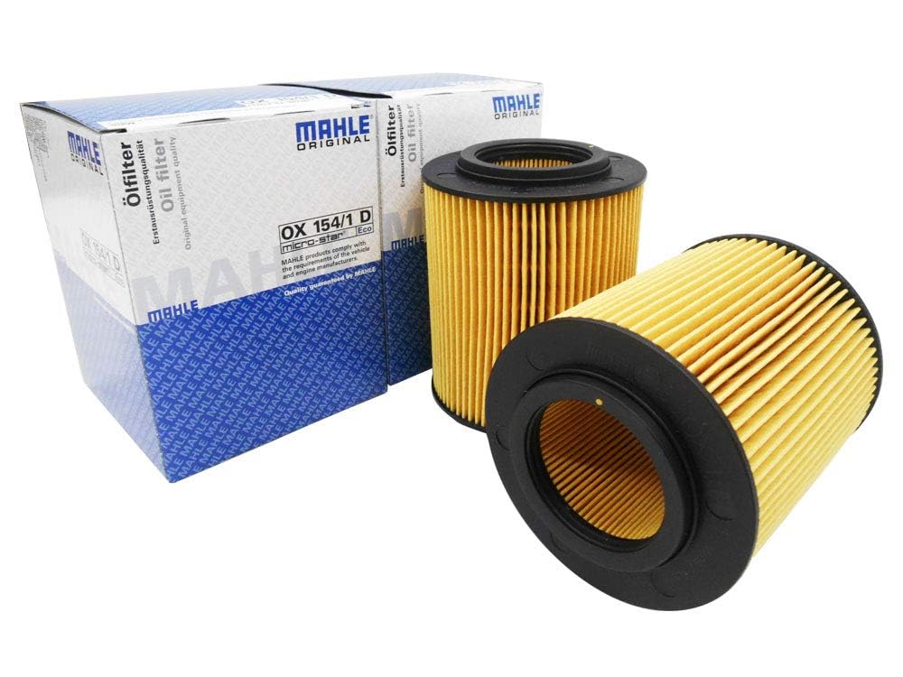 

[Set of 2] MAHLE Filter Element for BMW 3 Series 5 Series 04 Set of 2