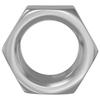 Hex Nut 12 Pcs Silver M6 Metal