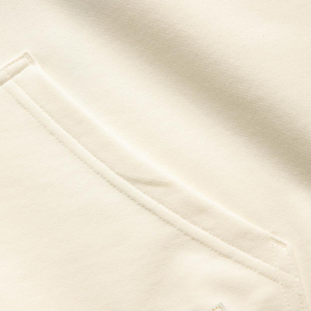 Li Ning X Collaboration Badmarket Série Lifestyle Sportif Sweat à capuche ample polyvalent à la mode avec logo Homme sweats à capuche Blanc cassé AWDVE33-2