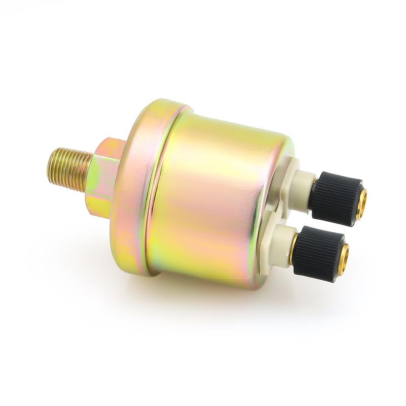 ZMFJH 4PCS Sensor Set 0-190 Ohm Fuel Level Sensor 0-10Bar Oil Pressure Sensor 1/8NPT Water Temperature Sensor Tacho Sensor M16