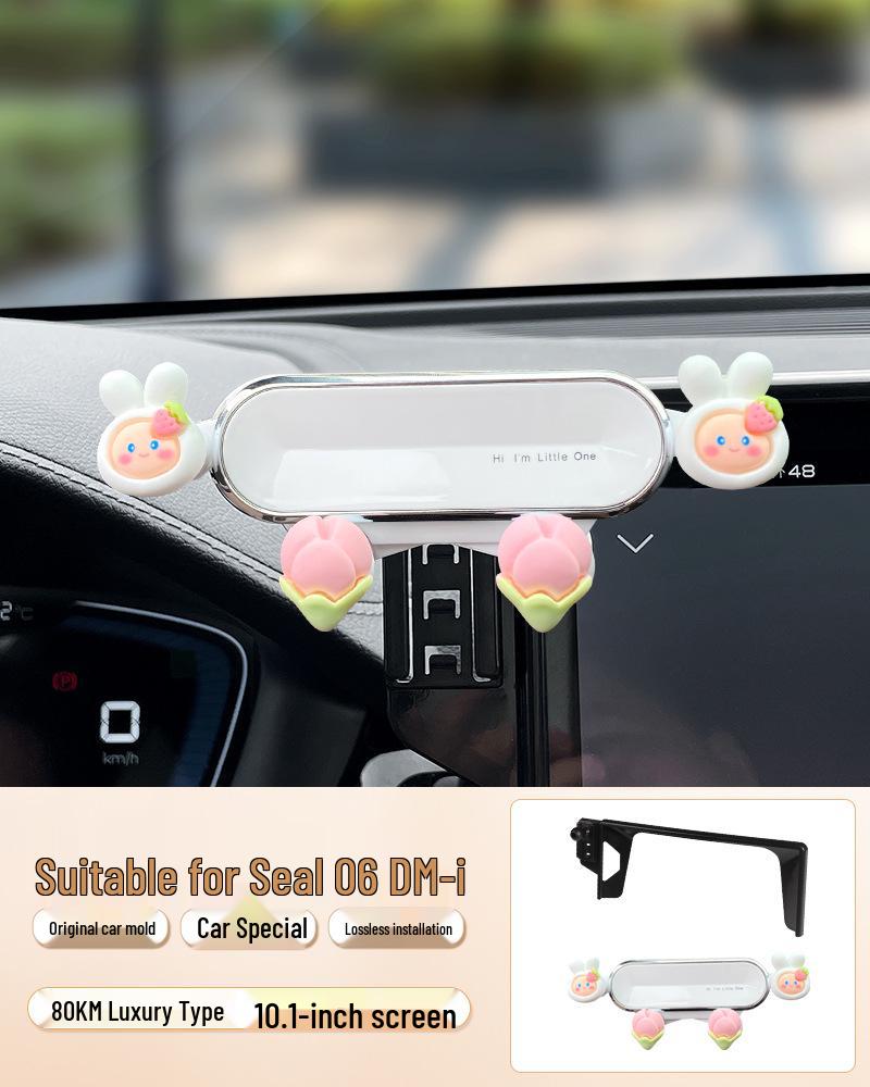 Compatible with BYD Seal 06dmi Mobile Phone Car Navigation Mount Display Screen Center Console Interior Decor.