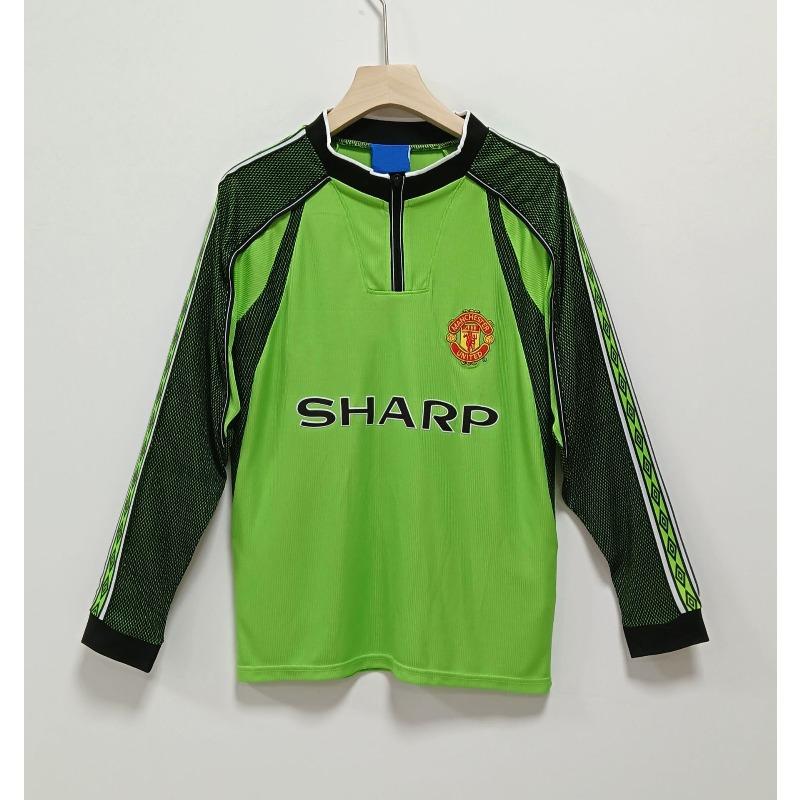 Camiseta retro de manga larga Camiseta de fútbol Real Madrid Manchester United Inglaterra Arsenal Portugal Inter de Milán AC camiseta réplica