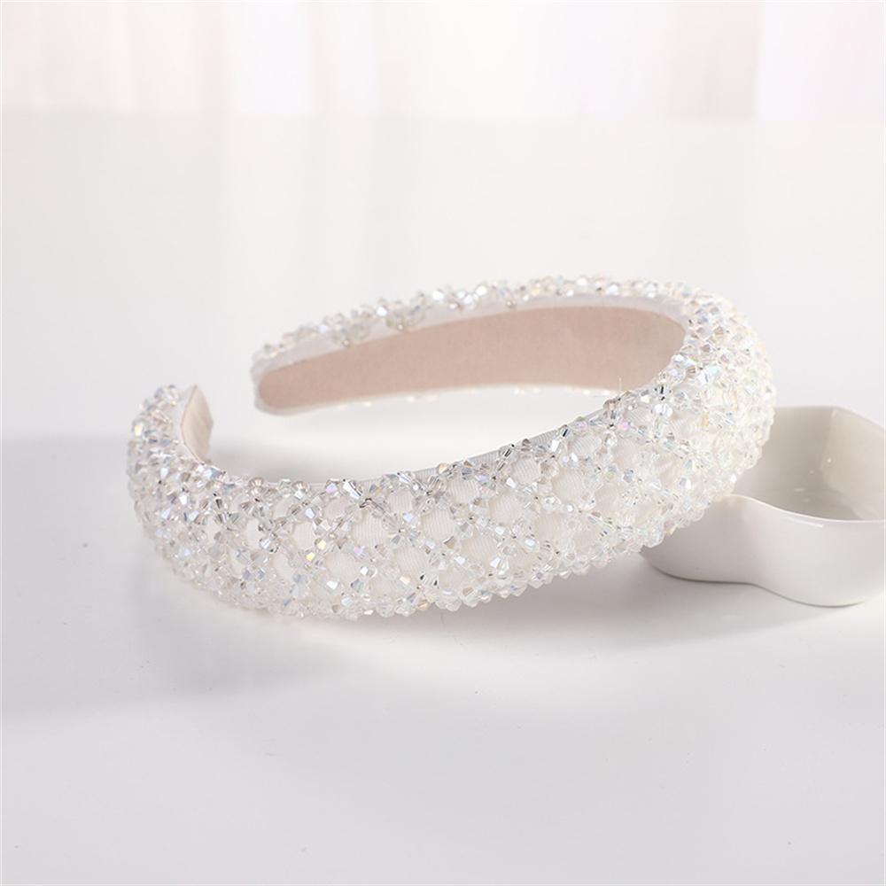 Luxus Kristallperlen Haarbänder für Frauen Mädchen Haarreifen Kopfschmuck Mode Bunt Handgefertigte Stirnbänder Weibliche Haarbänder