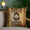 Red Dead R-Redemption 2 Game Anime Pillow Case Anti-Dustmite Pillowcase Invisible Zipper Silky Short Plush Sofa Cushion Cover