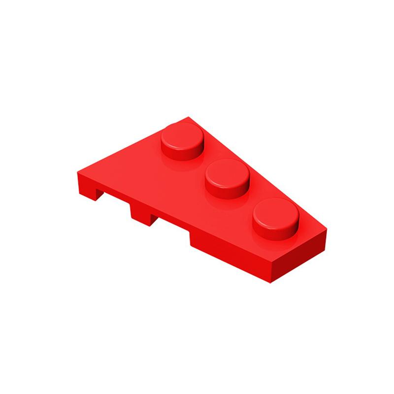 

43722 Клин-пластина 3 x 2 Правая Коллекции Кирпичей Набор Модульные GBC Игрушки Для Технического MOC DIY Строительные Блоки Совместимые красный