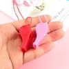 5/16pcs 5cm Plastic Whistles, Random Color HighPitch Durable Referee Sports Whistles for Game Coaching, PE Class YMY